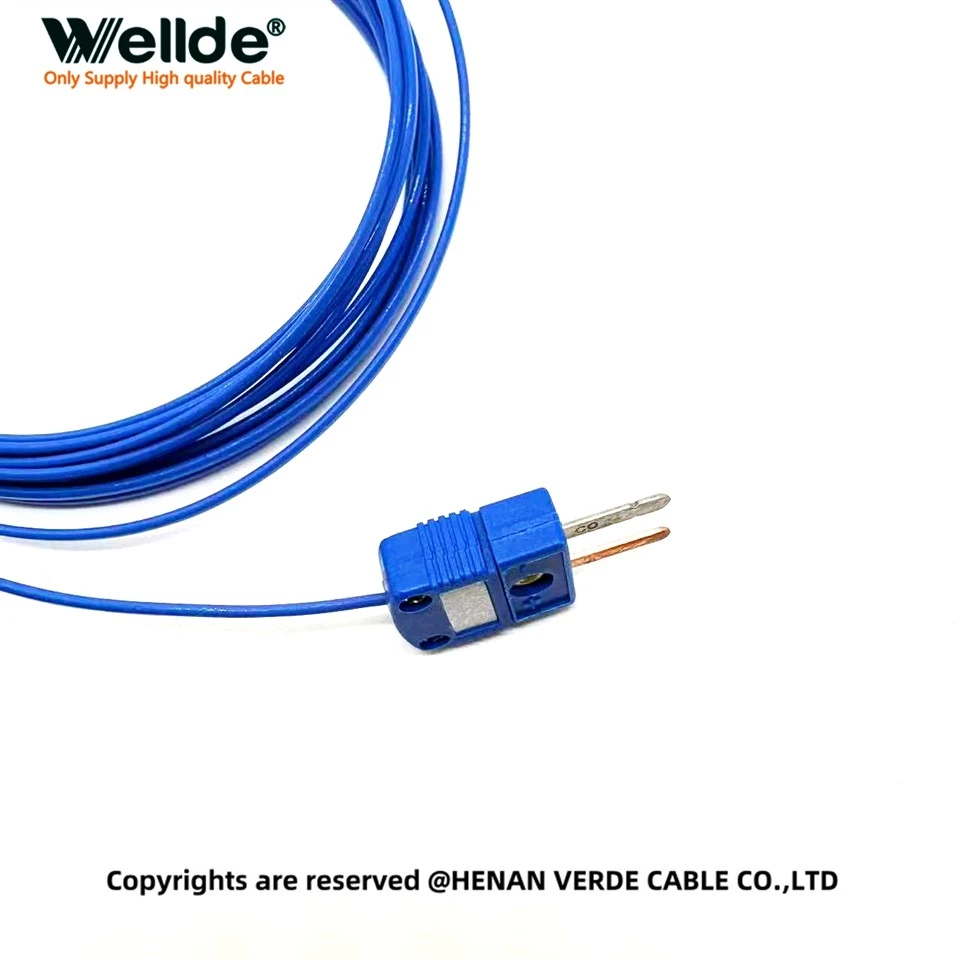 24AWG T-प्रकार थर्मोकपल वायर