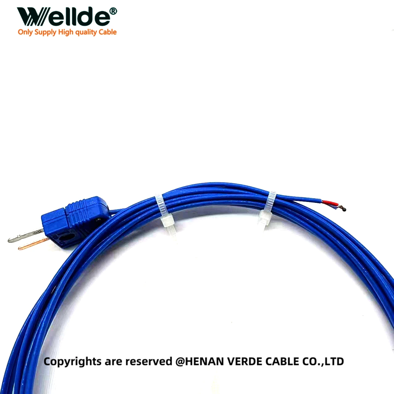 Corrosion resistant Type T thermocouple wire Corrosion resistant Type T thermocouple wire