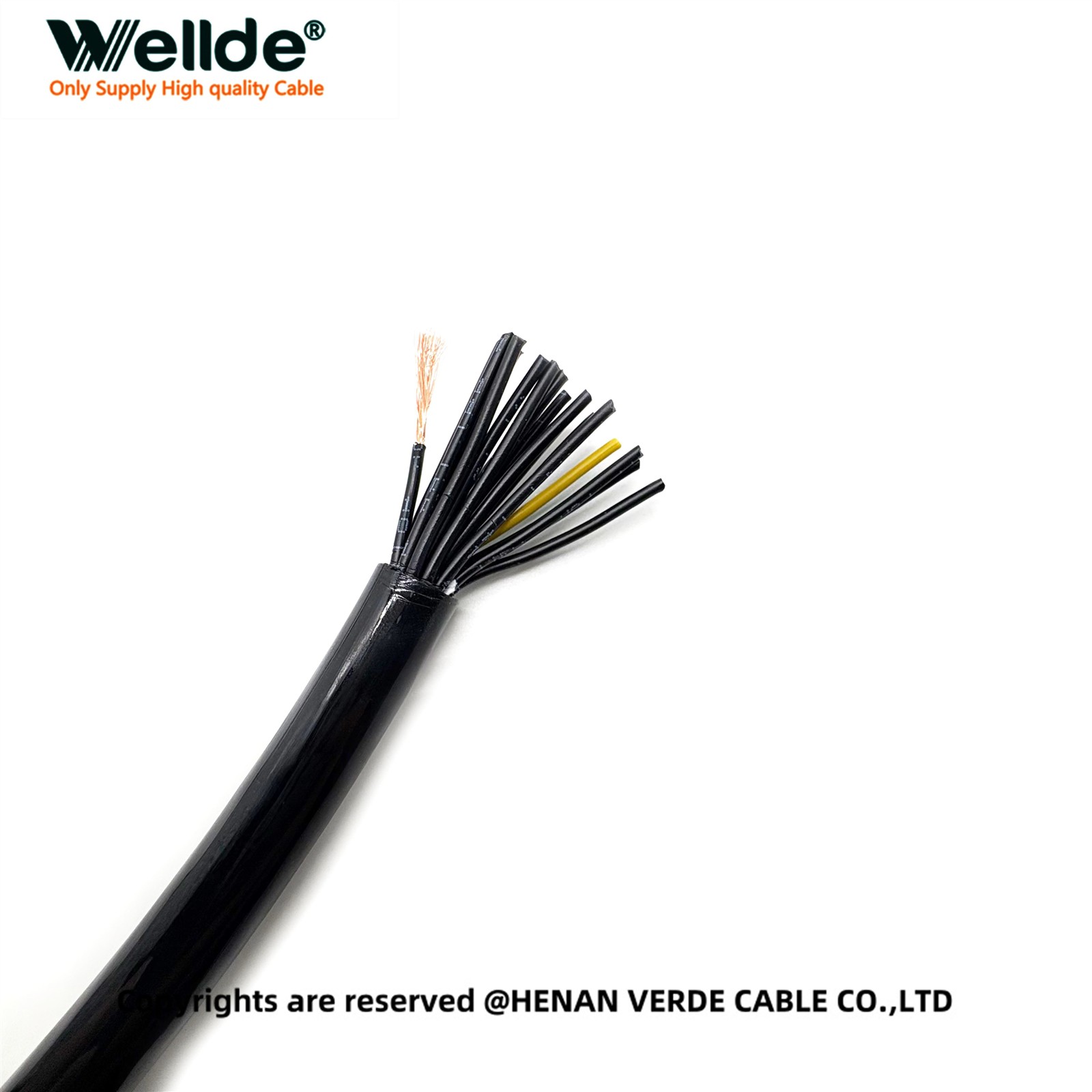 Easy-assembly multi-core coil cord for testing equipment