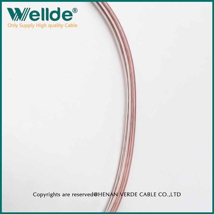 Transparent Silicone Two-core Connection Pure Copper Silicone Cable